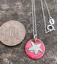 Copper and Silver Star Necklace - Image 3