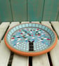 Winter Jewel Tree Mosaic Garden Bird Bath - Image 3