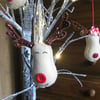 Felt Rudolph and friends
