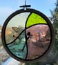 Stained Glass Dragonfly Embroidery Hoop - Image 3