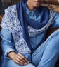 Brioche Shawl Knitting Pattern , UK designer - Image 2