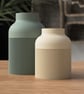 Ribbed Vase Hiku Japandi Scandinavian Decor