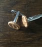 Dorset Button Cufflinks, Gold - Image 2