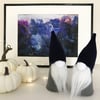 Mini Scandinavian Tomte. New Home. Nordic Gift. Beard Gift. Hygge. Felted