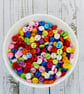 6mm Mini Micro Resin Buttons, 100 Pack Mixed Coloured Micro Buttons - Image 2