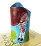 Okapi Ceramic Pot - Hand Built from Earthenware Clay - Image 4