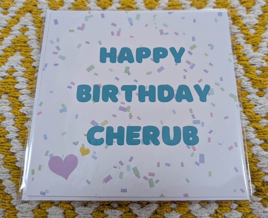 Happy Birthday Cherub 