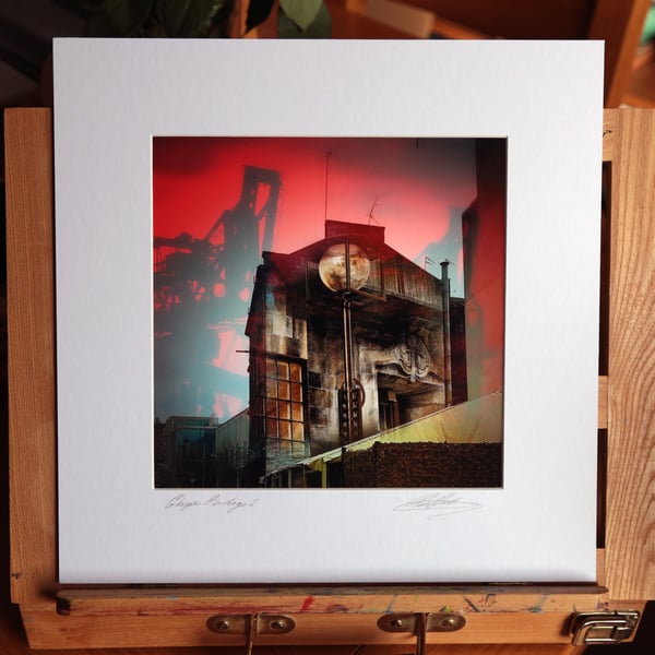 Glasgow Heritage 2 Fine Art Photo 8 x 8inch Mounted