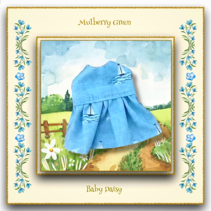 Little Sailing Boats Dress for Baby Daisy 