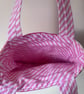 Summer seconds - pink patchwork mini bag - in Christmas fabrics - super cute - Image 2