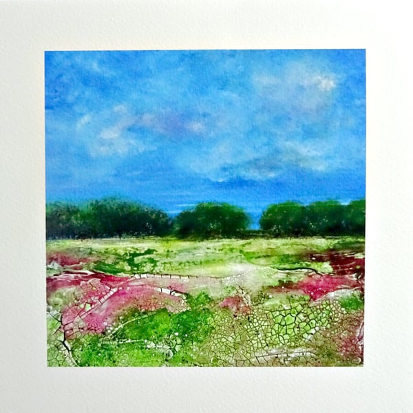 Giclee Print - Treescape - Unmounted