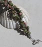 Unakite Crystal Gemstone Beaded Bracelet "Teagan" - Image 6