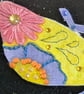 The Sunlit Bee - Handmade Textiles Statement Necklace - Image 5