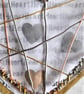 A Single Silver Wire Love Heart on Gold Handmade Artwork. How Lovely!!! XXX - Image 4