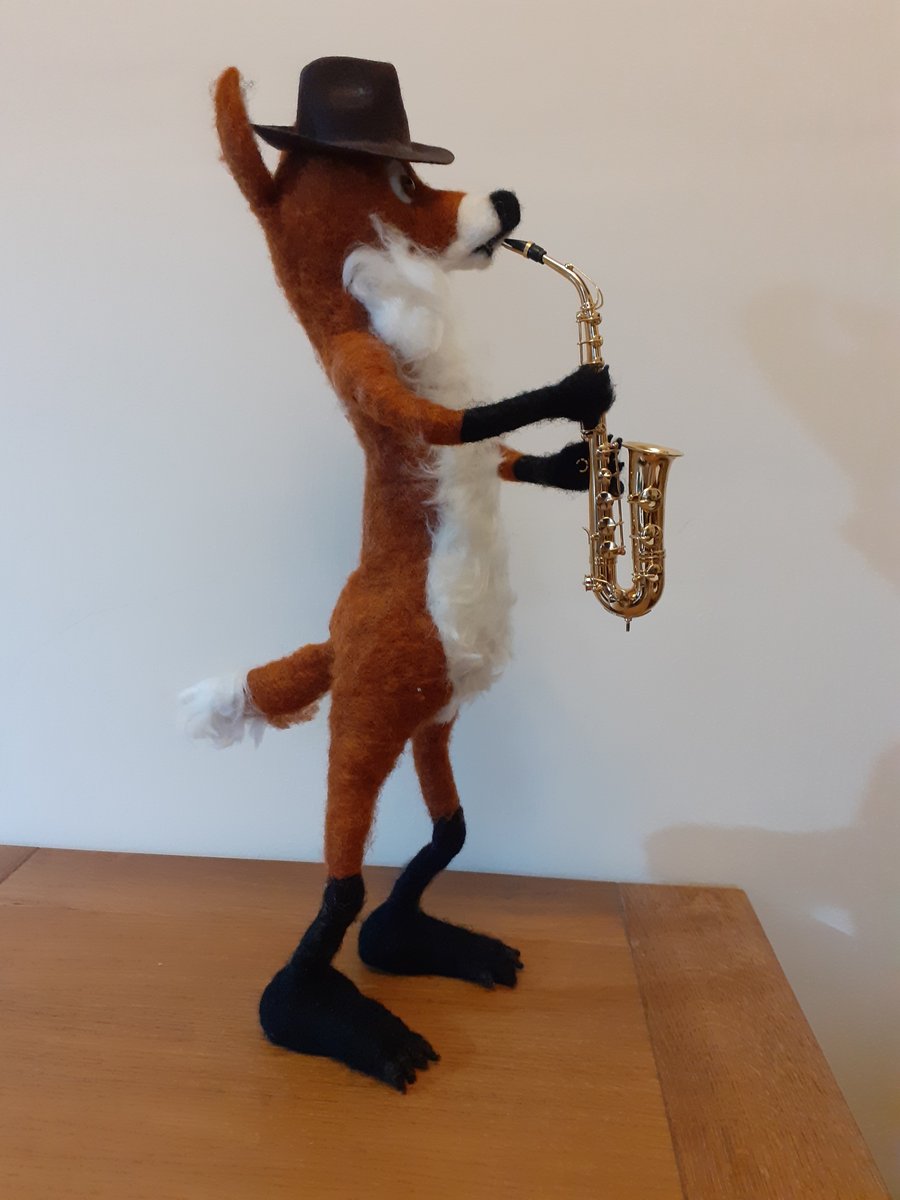 Foxy Music Saxophonist 