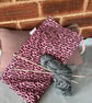 Batty knitting project bag
