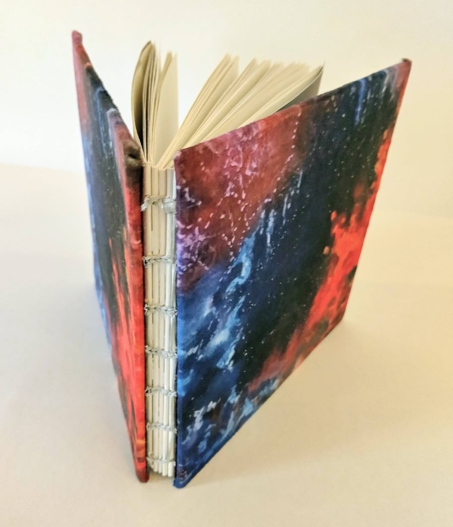 Handmade Notebook or Sketchbook - Ice and Fire