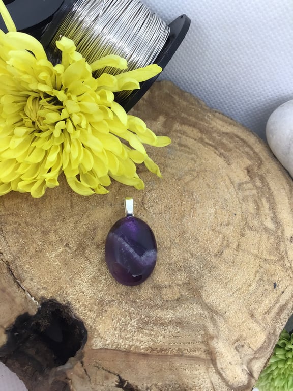 Small Amethyst Pendant EN851