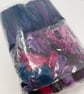 Scarf Kit: Blueberry Purple Luxury Textured Wool Felt Scarf Kit - Image 7