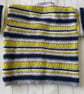 Bright striped hand knitted baby cardigan - Image 7