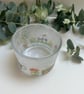 Decoupage Glass Bowl, Cottage Garden, Upcycled - Image 5