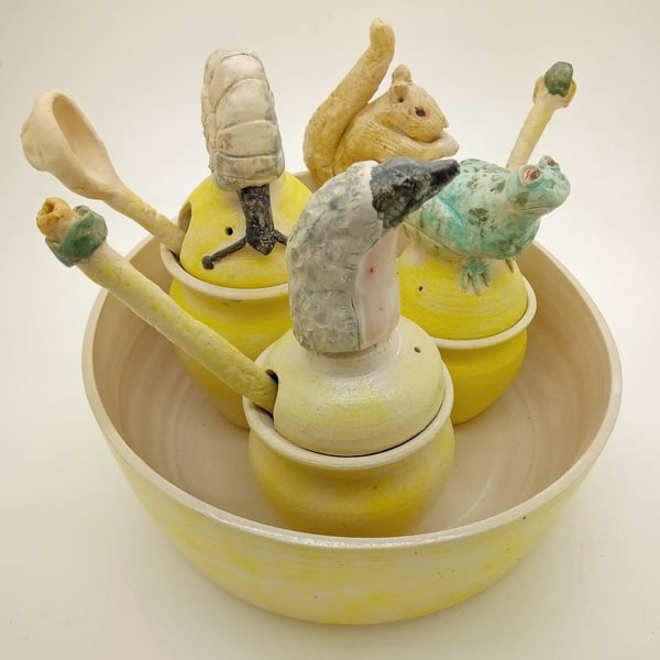 Animal condiment set