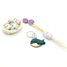 Whale Snag-Free Stitch Marker