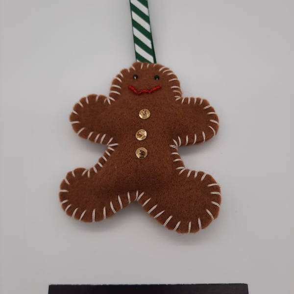Gingerbread man Christmas decoration 
