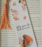 Handmade Bookmark Robins Appear - Image 1