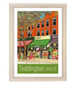Teddington High Street travel poster print by Susie West - Image 3