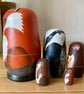 Nesting dolls British mammals set SECONDS SALE - Image 3