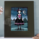 Tall Hat set of 2 Traditional Welsh Costume postcards of my illustrations