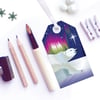 Polar Bear Christmas Gift Tags - Eco Friendly, Compostable