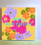 Floral Handmade Birthday Card  - Image 2