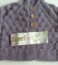 Hand knitted baby cardigan  - Image 2