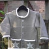 Little Star - Knitting Pattern in pdf for baby's cardiganjacket