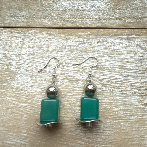 Drop Earring - Ocean Wave