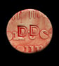 Ceramic Decorative Fridge Magnets, Keepsakes: Alphabet: Letter D