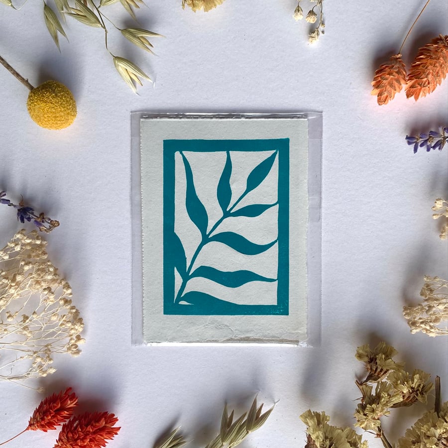 Mini Original Lino Print