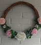 Outdoor or indoor door wreath decoration 