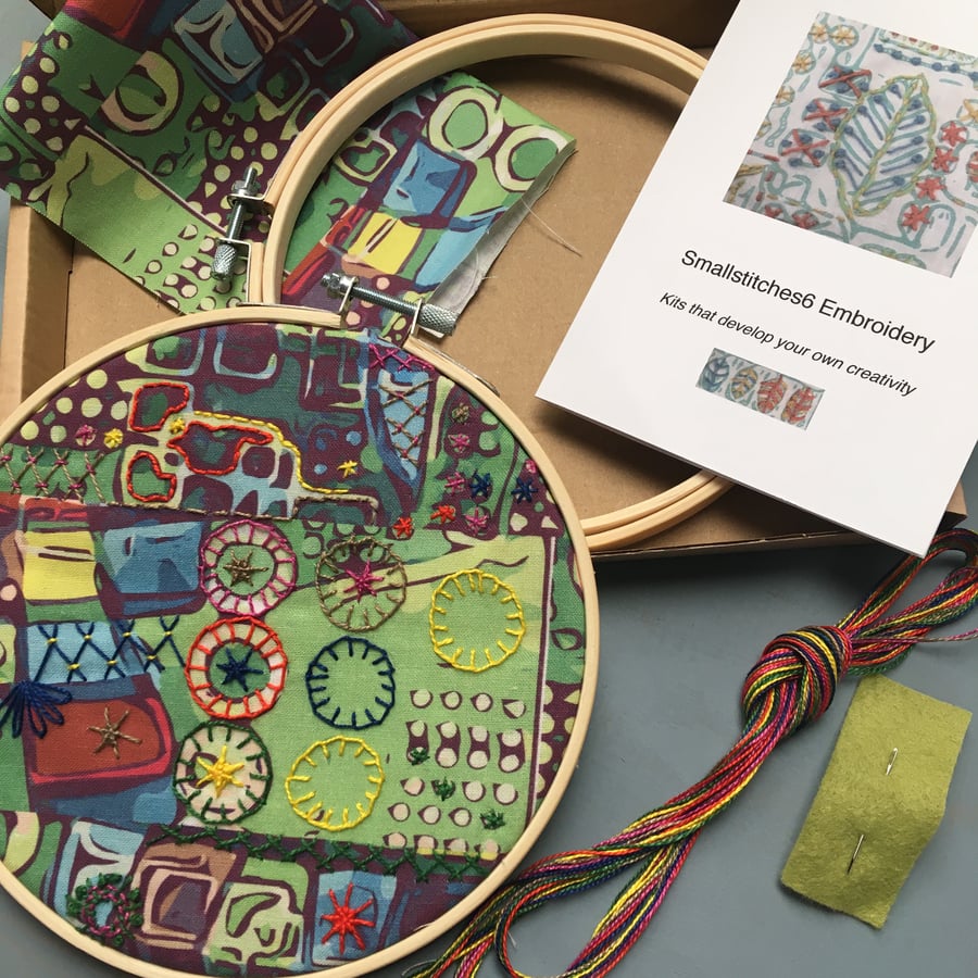 Embroidery kit - Parklife