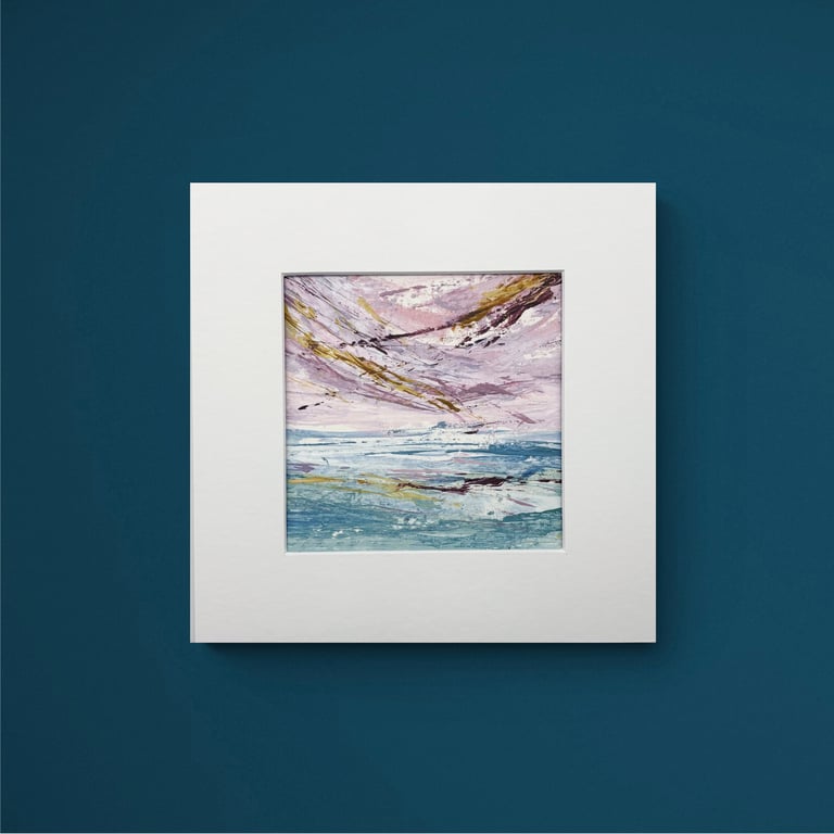 Original Seascape Painting - Find Your Peaceful Place