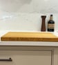 Personalised Iroko Chopping Board - Solid Wood Serving Kitchen Board