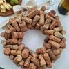 Wine cork wreath