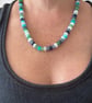 Beautiful beaded necklace - Image 2