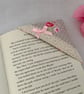 Fabric Corner Bookmark, Page Marker, Readers Gift, Teachers Gift, Bookworm - Image 2