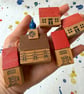 Christmas Village Ornament Set - Especially Worn - Super Seconds - Image 1