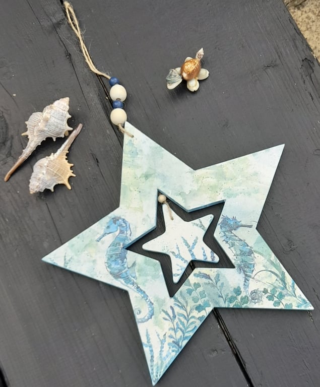 Sea Themed Hanging Star