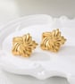 Earrings Vintage Style Jewellery Earrings Stainless Steel 18K Gold Plated 