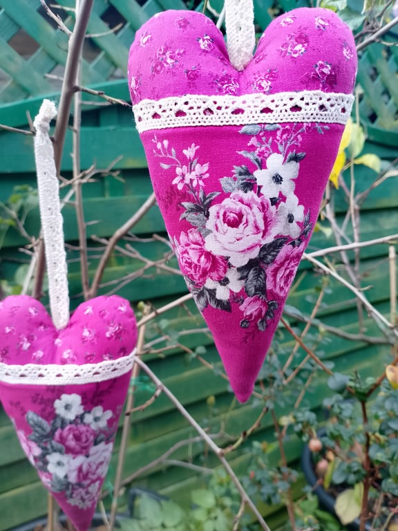 Patchwork heart  with pocket 